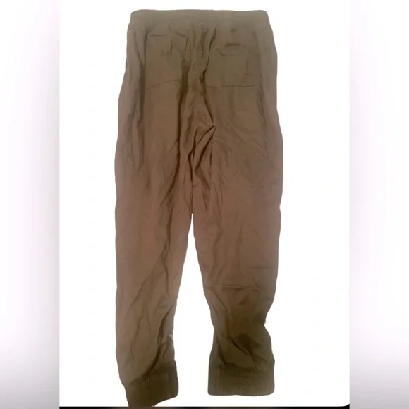 Olive Green Cargo Loose fit Pants - Picture 3 of 4
